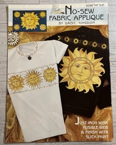 Daisy Kingdom No-Sew Fabric Appliqué The Sun 6296 Vintage  1990’s - Picture 1 of 6