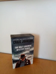 CRAIG JOHNSON-THE WALT LONGMIRE MYSTERY SERIES-BOXED SET-THE FIRST FOUR NOVELS - Picture 1 of 4