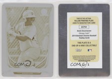 2014 Bowman Chrome Prospects Printing Plate Yellow 1/1 Kevin Encarnacion #BCP94