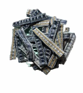 Seams Denim Short 3inch Plus Lot Of 25 Mix Blues from Vintage Levi’s - Picture 1 of 3