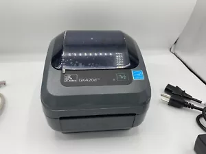 Zebra GK420D Thermal Printer w USB/Parallel/Serial Free Labels & Cables REFURB - Picture 1 of 11