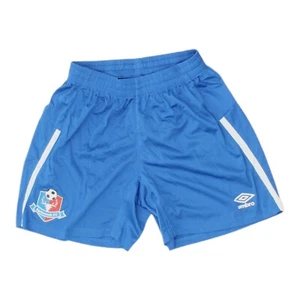Dartmouth FC Kids Blue Umbro Shorts | Boys Girls Sportswear Football VTG - Picture 1 of 3