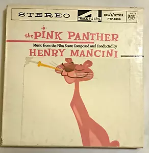 RARE 7-1/2ips The Pink Panther Henry Mancini Film Score Reel Tape - Picture 1 of 3