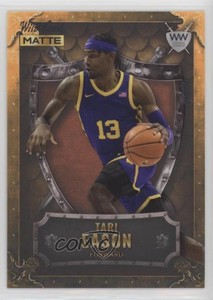 2022 Wild Card Matte Draft Gold - Frame / Orange Shield /25 Tari Eason Rookie RC