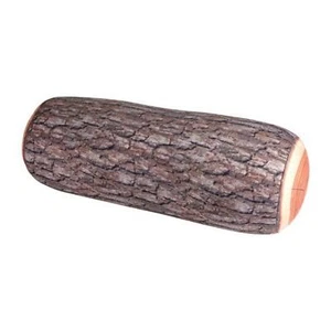 Kikkerland Log Pillow Soft Stuffed Microbead Travel Sleep Back Support Aid Gift - Picture 1 of 1