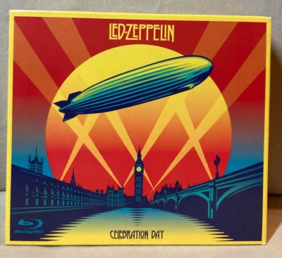 LED ZEPPELIN: CELEBRATION DAY Boxed Set 2 CDs, 2 DVDs, Booklet in Digipak - Image 1 of 4