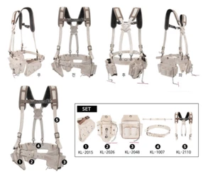 KAYA Tirantes de cinturón de herramientas de trabajo KL-2000,2015,2026,2048,1007,KL-2110 Bolsas - Imagen 1 de 7