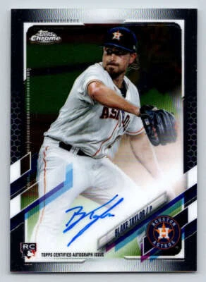 2021 Topps Chrome Rookie Autographs #RABT Blake Taylor (ref 186338) - Image 1 of 2