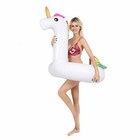Giant Unicorn Float Pool Inflatable Toy Ride-On Rafts + Carrying Bag