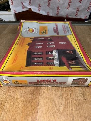 Ahm #15810 Luigi's Restaurant Building Your Town Model Kit HO Scale SEALED NEW - Image 1 of 2