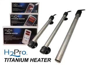 H2PRO TITANIUM HEATER 50-1000W LED DISPLAY CONTROLLER ADJUSTABLE TEMPERATURE - Picture 1 of 23