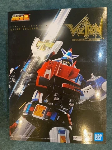 Bandai VOLTRON I Soul of Chogokin GX88 Voltron Vehicle Force DAIRUGGER XV in USA Cover