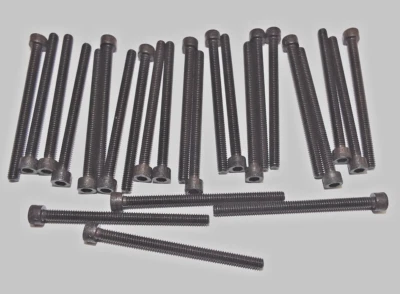 KERR x25 #8-32 X 2-1/4" SHCS ALLOY BLACK OXIDE FULL THREAD Socket Head Cap Screw BOLT