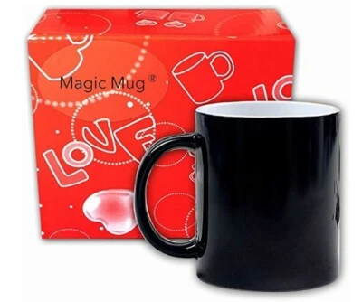 Heat Sensitive, Color Changing Coffee Mug, Thermographic/Thermotropic Coffee Cup - Image 1 of 4