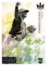 2022 Panini Diamond Kings Artist Proof Blue #178 Domingo Acevedo NM-MT  ID:44329