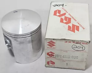 1 NEW 1981-1983 Genuine Suzuki RM 125 Oversize .25 Piston RM125 OEM 12110-14113 - Picture 1 of 5