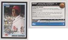 2010 Bowman Prospects Wrapper Redemption Black Aroldis Chapman #BP10