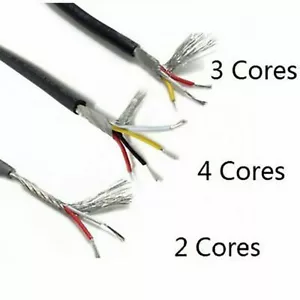 Cable de señal de audio blindado con cable de cobre UL 2547-24/26/28AWG 2/3/4 núcleos - Imagen 1 de 6