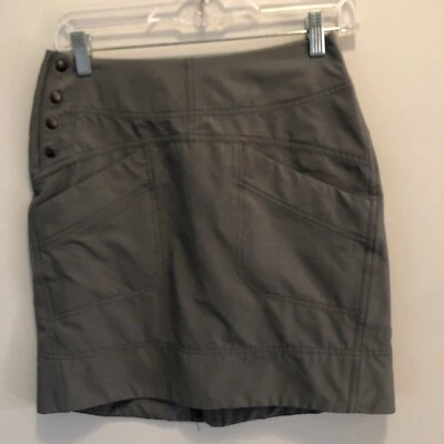 New NAU Gray Skirt Size 2 Recycled Polyester - Image 1 of 4