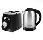 Geepas 1500W 18L Cordless Electric Kettle And 2 Slice Bread Toaster Kitchen Set