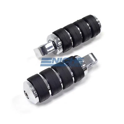 Reposapiés personalizados Yamaha Virago 750 XV750 1981-1997 cromados Fat Buffalo Foto 1 de 2