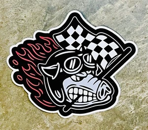 Harley Davidson Fast Johnnie Dealer Logo #1 Shop Decal Road Glide CVO - Picture 1 of 1