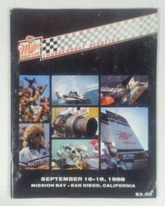 1988 Miller High Life THUNDERBOAT REGATTA, San Diego CA - PROGRAMM - SEHR GUTER ZUSTAND + - Bild 1 von 12