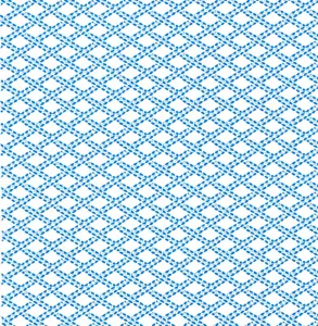 BLUE White Lattice Diamond Vinyl Contact Paper Wall Shelf Liner Peel Stick - Picture 1 of 3