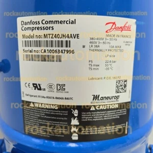 MTZ40JH4AVE Danfoss Commercial Air Conditioner Compressor Maneurop Free Tax #HT - Picture 1 of 6