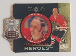 2012-13 Black Diamond Hardware Heroes Bobby Hull /100 Chicago Blackhawks - Picture 1 of 2