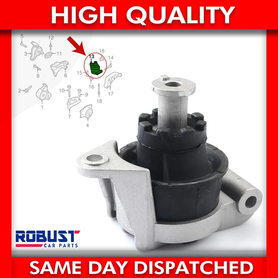 FOR VAUXHALL ZAFIRA & ASTRA GEARBOX ENGINE MOUNT DAMPER MOUNTING REAR 90538582 - Image 1 of 4