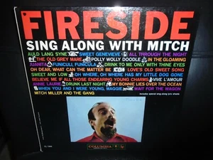 VINTAGE FIRESIDE SING ALONG WITH MITCH VINYL RECORD BY COLUMBIA RECORDS #CL1389 - Picture 1 of 2