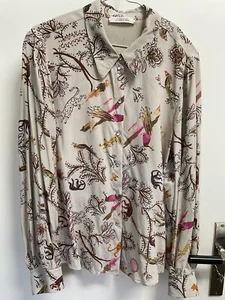 Dorothee Schumacher Bluse reine Seide "Tree of Life" Gr. 5 42 - Bild 1 von 10
