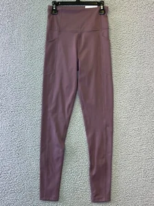 Calvin Klein Women's Performance XS Mauve Pull On High Rise Cropped Leggings - Picture 1 of 10