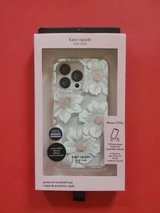 iPhone 13 Pro 6,1 Zoll 2021 große Kamera Kate Spade Hülle Blumenmuster - Bild 1 von 4