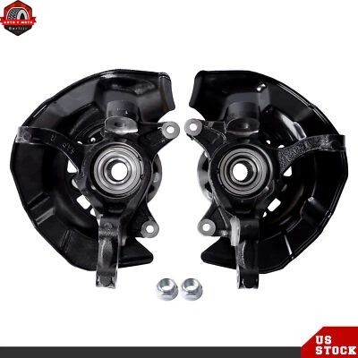 Juego de nudillos de dirección delantera y cojinetes de cubo de rueda para Toyota Camry Lexus ES350 Foto 1 de 4