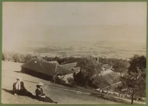 Jura. 2 vues de Morez et ses environs. Citrates circa 1900. - Foto 1 di 2