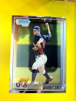 RS32204 2010 Bowman Chrome USA Baseball #BC5 Gerrit Cole RC - Image 1 of 2