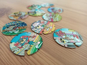 Lote Caps Taz Flash Tazos Sport Y Chester Matutano 1995 - Imagen 1 de 3