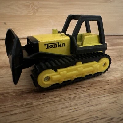 Camión Tonka Vintage Mini Equipo de Trabajo Bulldozer Juguete 1994 Foto 1 de 4