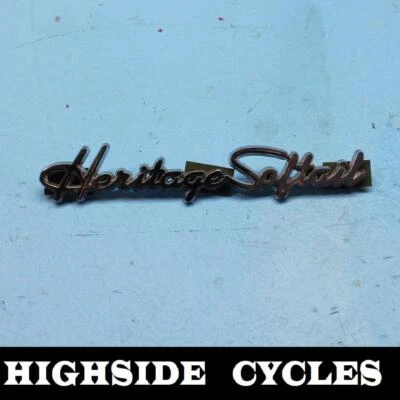 1441B 02 HARLEY-DAVIDSONHERITAGE SOFTAIL ХРОМ ПЕРЕДНЕЕ КРЫЛО ШИЛЬДИК ОТДЕЛКА ЭМБЛЕМА - Изображение 1 из 4