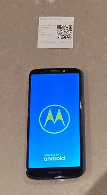 As-is Motorola G6 Play XT1922 Unlocked AT&T 16GB Deep Indigo - A2 - Image 1 of 4