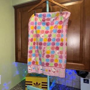 Hello Kitty Flat Sheet Pillow Case And Pillow Sham 18in X 27in - 📸👀 - Picture 1 of 6