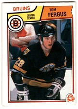 1983-84 O-Pee-Chee Tom Fergus #49 Boston Bruins