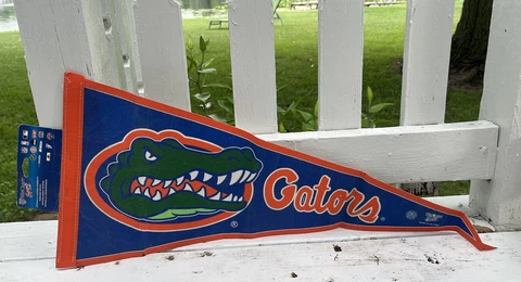 Wincraft Florida Gators Felt Pennant Made in USA NCAA 12" x 30" Cover