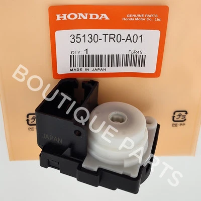 Interruptor de encendido original OEM para Honda 35130-TR0-A01 dirección Accord CR-V Civic Foto 1 de 4