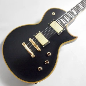E-Gitarre E-II von ESP EC DB Eclipse Vintage Black Made In Japan & Gigbag - Bild 1 von 9