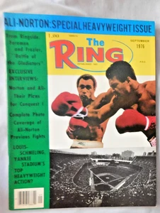 Ken Norton Vs Muhammad Ali September 1976 The RING Magazine - Ex+ - Picture 1 of 1