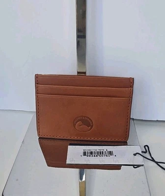 NWT Dooney & Bourke Tan Leather Wallet /ID Card Holder, STYLE# WCONC7722 TNTN - Image 1 of 4