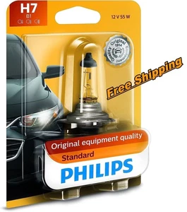 Philips H7 Standard Halogen Replacement Headlight Bulb H7B1 / 55W - Picture 1 of 5